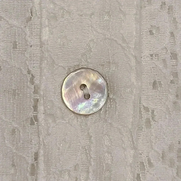 Eyelet Lace Tops Blouses Lot of 4 Ruby Rd. Petites White Hot Pink Turquoise 6 - Picture 14 of 16